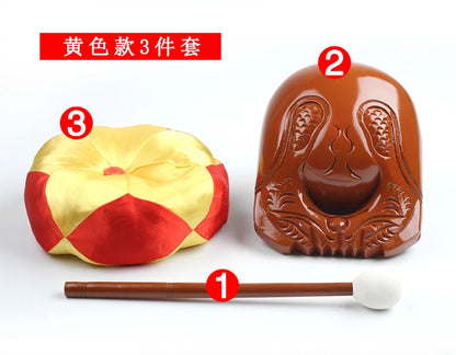 HOT SALE HOME Temple Taoism Buddhism believer chanting scriptures Buddhist Articles Instrument Pray Muyu wooden fish knocker