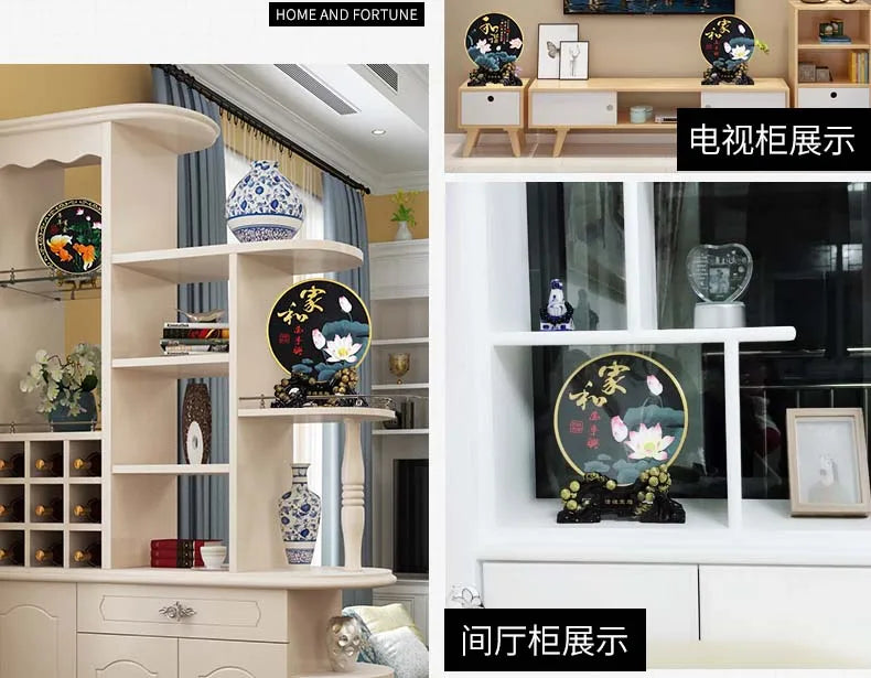 HOT SALE --HOME office ROOM TOP decoration ART Bless family business efficacious Mascot Lotus flower FENG SHUI Sculpture art