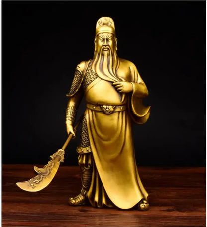 HOT SALE # HOME shop TOP Efficacious Mascot Talisman Money drawing wealth fortune GOD GUAN GONG -Good luck FENG SHUI statue