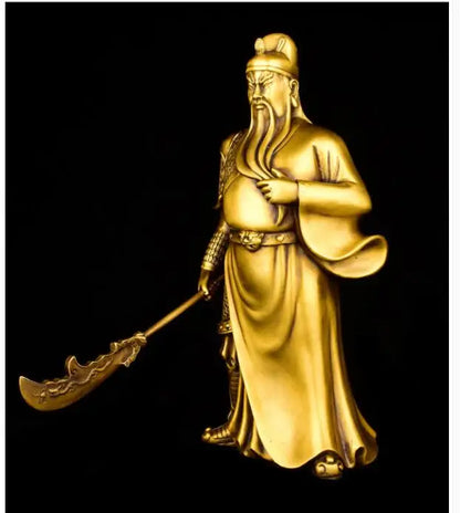HOT SALE # HOME shop TOP Efficacious Mascot Talisman Money drawing wealth fortune GOD GUAN GONG -Good luck FENG SHUI statue