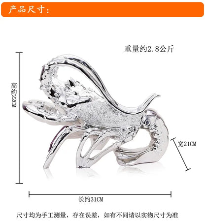 European modern wine wedding present household items furnishing articles lobster decorations  wine rack barware