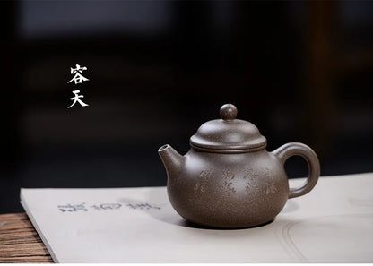 180ml Genuine Yixing City Purple Clay Teapot Chinese Zisha Teapot Master Hand-made Chinese Ceramic Kung Fu tea set Fast Delivery