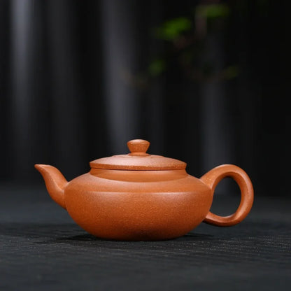 200ml Teaware Pot With A Purple Sand Pot Yixing Original Mine Authentic Famous Full Hand Teapot Slope Teapot Slush Han Bian Pot
