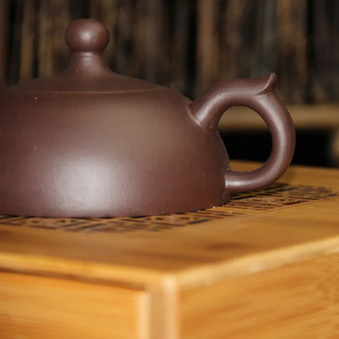 ONEICE-Old Purple Clay Pot, Half Milk Pot, Ore