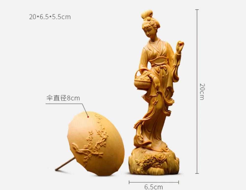 Enchanting Chinese Sculpture, Hand-Carved Wall Decoration, Bringing Luck and Elegance to Your Space, Classical Chinese Sculpture