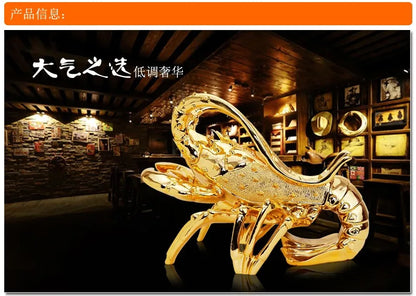European modern wine wedding present household items furnishing articles lobster decorations  wine rack barware