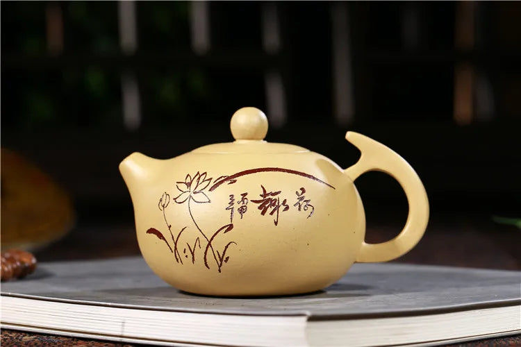 280ml Chinese Kungfu Ceramic teapot Yixing Zisha tea pot purple clay teapot pu'er black tea gift Wholesale Free shipping