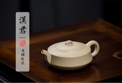 300ml Yixing China Purple Clay Teapot Famous Pure Handmade Antique Hanjun Pot Black Tea Da Hong Pao Kung Fu Tea Set Tea Gift Set