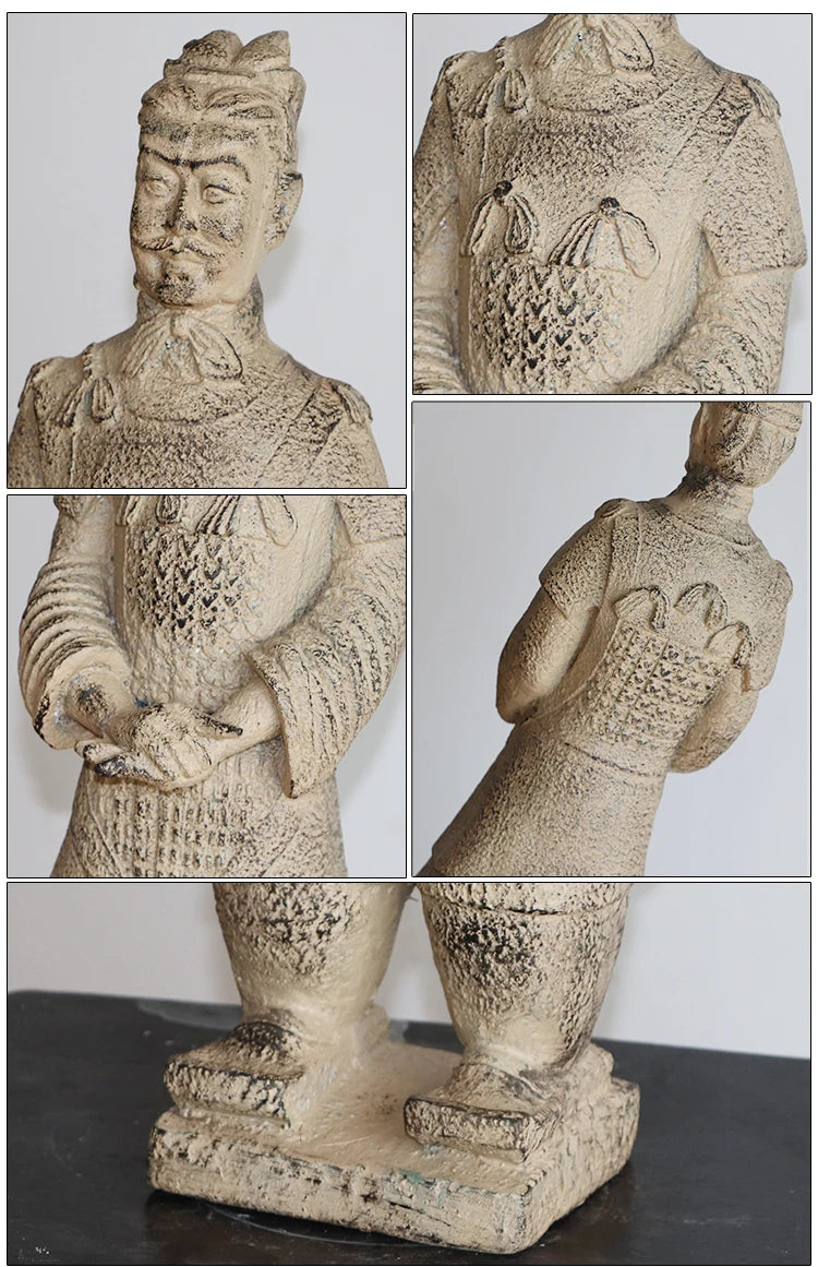 China's First Emperor the Terracotta Army Terracotta Warriors Soliders Narrowing the art decoration