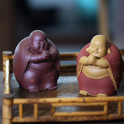 Hall are recommended purple sand tea pet monohydrate furnishing articles sculpture tea play maitreya