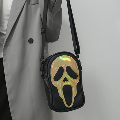 Halloween Shoulder Bags and Cool Skull Crossbody Bag for Edgy Lovers