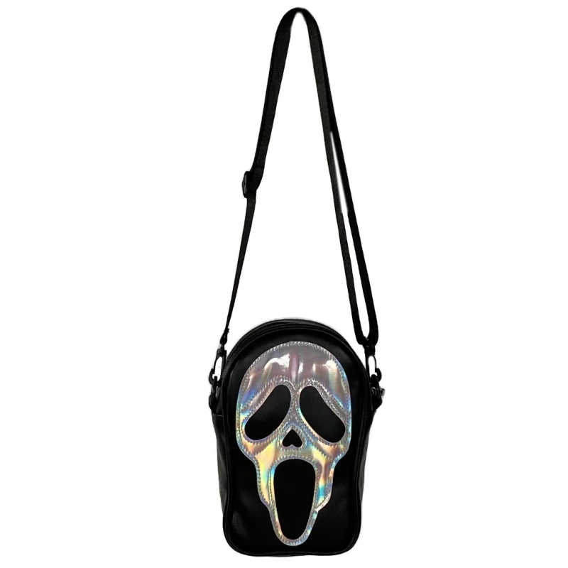 Halloween Shoulder Bags and Cool Skull Crossbody Bag for Edgy Lovers
