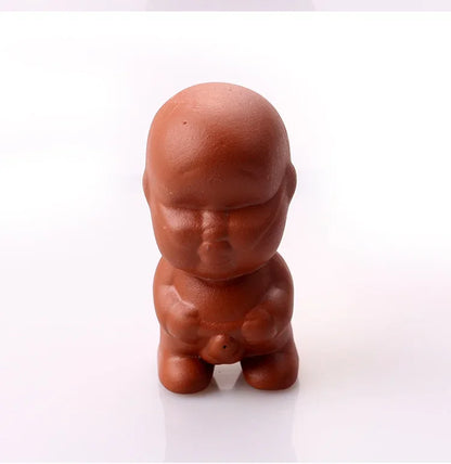 Hand Crafts Lovely Boy Tea Pet jewelry Decoration Tea pet Tea ceremony to play Chinese Yixing Purple clay Tea accessories