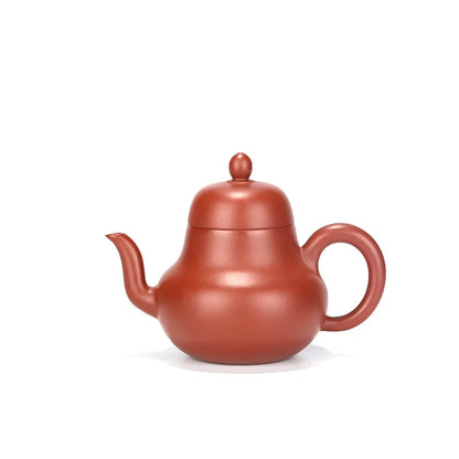 Hand-painted Dahongpao Tea Pot, Zisha Teapot, Yixing Handmade Pot, Kung-Fu Teaware, Purple Clay Drinkware for Puer