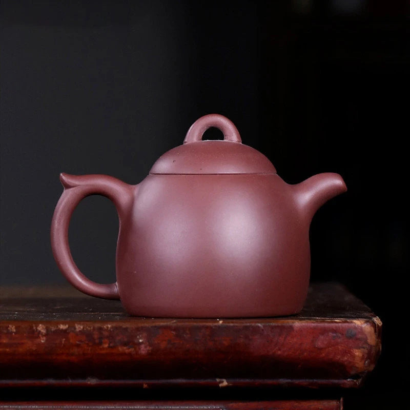 Hand-painted Yixing Purple Clay Teapot Authentic Zhu Mud Filter Kettle Chinese Zisha Beauty Tea Pot Household Teaware 350ml
