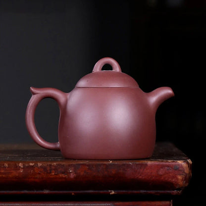 Hand-painted Yixing Purple Clay Teapot Authentic Zhu Mud Filter Kettle Chinese Zisha Beauty Tea Pot Household Teaware 350ml