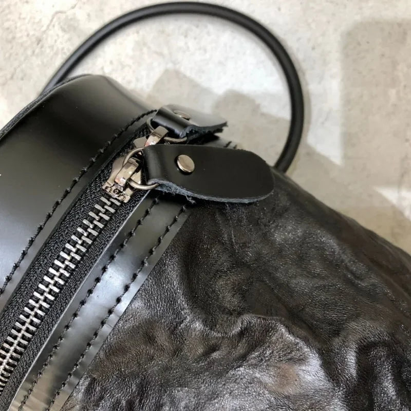 Hand-planted Tanned Sheepskin Luxury Genuine Leather Handbags Women Fashion Classic Elegant Purses Clutch Solid Crossbody Bags