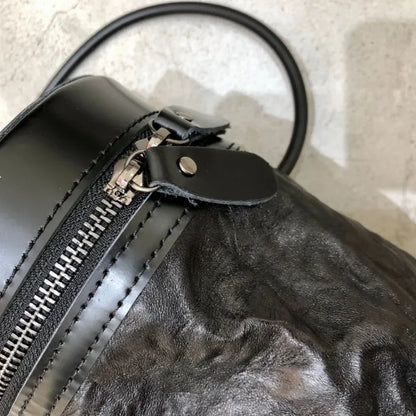 Hand-planted Tanned Sheepskin Luxury Genuine Leather Handbags Women Fashion Classic Elegant Purses Clutch Solid Crossbody Bags