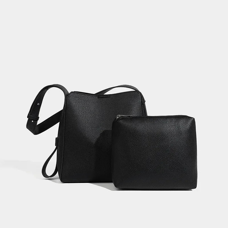 Handbag 2024 Vegetable Basket Bucket Fashion Shoulder Large Capacity Messenger Bag Women's Trendy