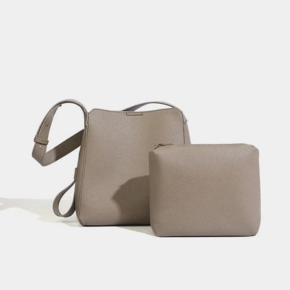 Handbag 2024 Vegetable Basket Bucket Fashion Shoulder Large Capacity Messenger Bag Women's Trendy