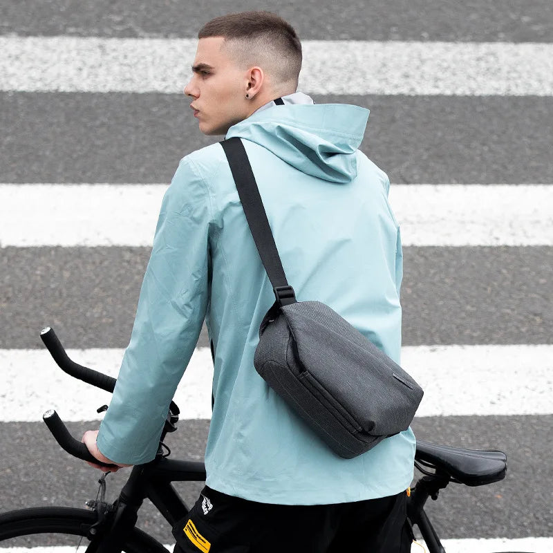 Handbag Anti-theft Multifunction Crossbody Bag Shoulder Messenger Bags Male Waterproof Short Trip Chest Bag Pack for Men
