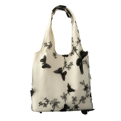 Handbag for Women Summer Embroidered Canvas Large Capacity Handbags Fashion Versatile Shopping Bag