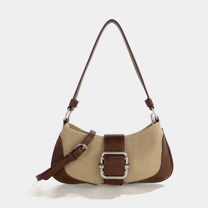 Handbags for Women Retro Stitching Shoulder Underarm Bag Niche Design New Fashion Crossbody Purses Clutch 2024 Bolsas Mujer