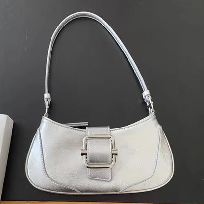 Handbags for Women Retro Stitching Shoulder Underarm Bag Niche Design New Fashion Crossbody Purses Clutch 2024 Bolsas Mujer
