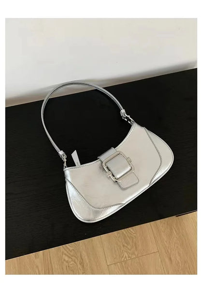 Handbags for Women Retro Stitching Shoulder Underarm Bag Niche Design New Fashion Crossbody Purses Clutch 2024 Bolsas Mujer