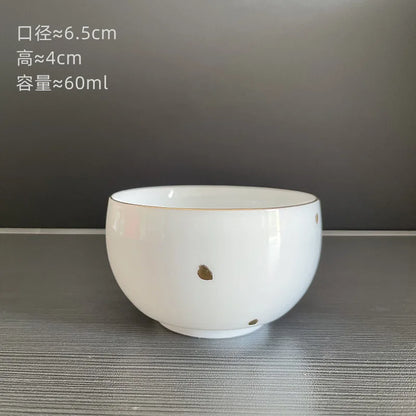 Handmade Ceramic Teapot Set Exquisite Chinese Gongfu Teaware Classic Ceramic Tea Kettle with Infuser Tea Cups Pot
