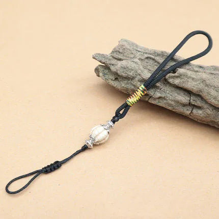 Handmade Hand-woven Teapot Lid Rope Kung Fu Tea Ceremony Ceramic Teapot Cover Rope with beads Ceramic Cup Rope
