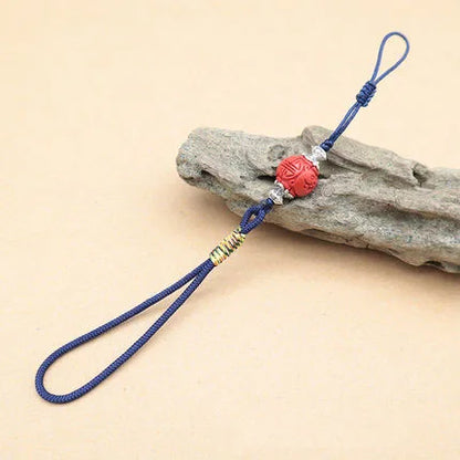 Handmade Hand-woven Teapot Lid Rope Kung Fu Tea Ceremony Ceramic Teapot Cover Rope with beads Ceramic Cup Rope