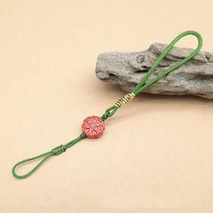 Handmade Hand-woven Teapot Lid Rope Kung Fu Tea Ceremony Ceramic Teapot Cover Rope with beads Ceramic Cup Rope