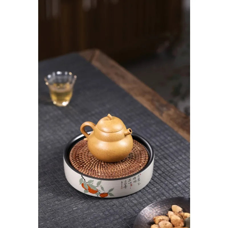 Handmade Purple Clay Teapot Small Capacity Boutique Yixing Tea Pot Raw Ore Beauty Kettle Chinese Tea Ceremony Accessories