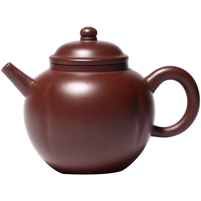 Handmade Purple Clay Teapot, Zisha Teapot, Yixing Handmade Pot, Kung-Fu Teaware, Purple Clay Drinkware for Puer Green and Black