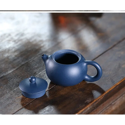 Handmade Purple Clay Teapots Ball Shaped Infuser Xishi Tea Pot Beauty Kettle Customized Zisha Tea Set Authentic