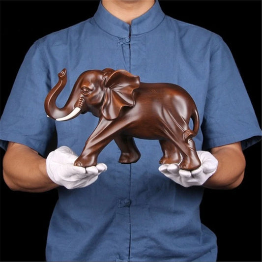 Handmade Resin Elephant  Ornament  Modern art sculpture  for Home Living Room Office Animal Statue High Quality Ornaments Gift