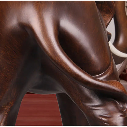 Handmade Resin Elephant  Ornament  Modern art sculpture  for Home Living Room Office Animal Statue High Quality Ornaments Gift
