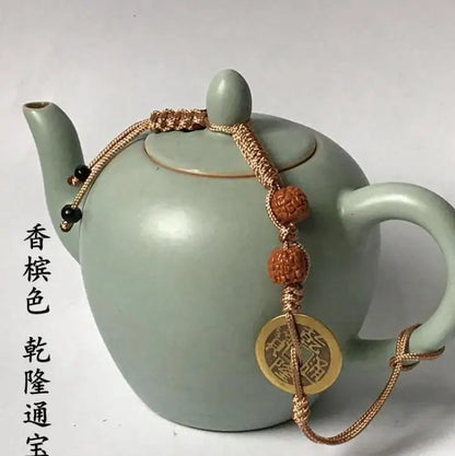 Handmade Ropes for Teapot, Single-Use Pot Lid, Tied Rope, High-Grade, Full Handmade