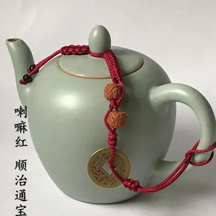 Handmade Ropes for Teapot, Single-Use Pot Lid, Tied Rope, High-Grade, Full Handmade
