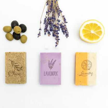 Handmade Soap Stamps, Resin, Variety of Leaves, Flower, Plants, Handmade Soap, DIY, 3 Pc Set