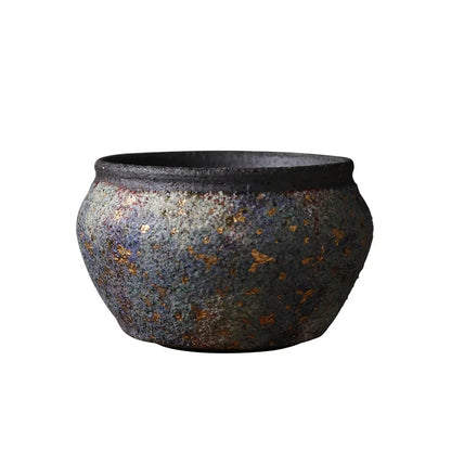 Handmade Stoneware Rock Mine Single Cup Tea Bowl Porcelain Tea Tasting Cup Tea Cup Pottery Tea Cup Chinese Master Cup Kung Fu