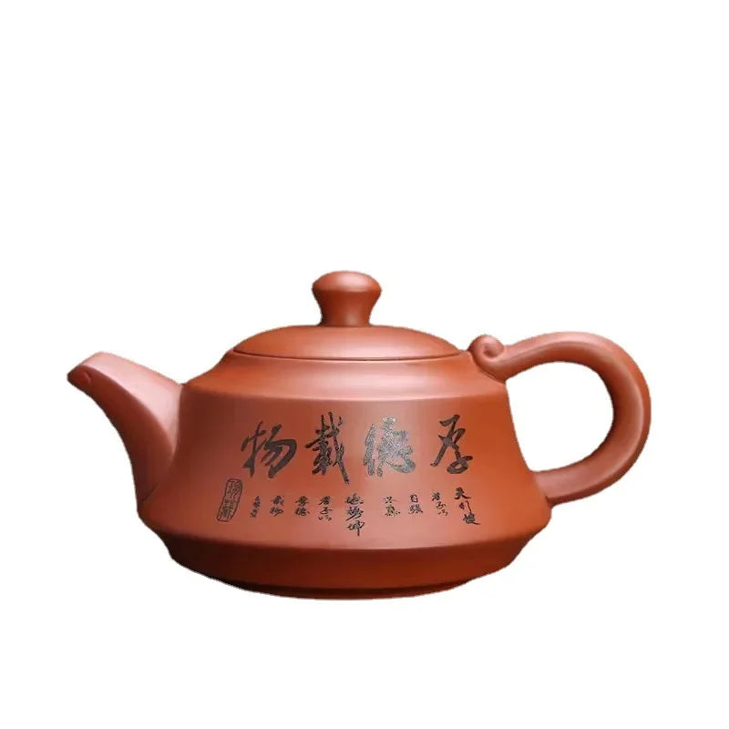 Handmade Tea kettle Chinese Authentic Yixing Zisha Teapot Set Kung Fu Teaware for Home Purple Clay Tea Pots