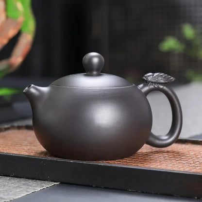 Handmade Xishi Teapot with Original Ore Purple Clay Tea Kettle Authentic Tea Brewing Kung Fu Tea Pots Home Teaware Sets