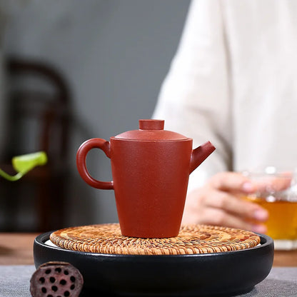 Handmade Yixing Zisha Teapot with Lotus Seed, Kung-Fu Teaware, Purple Clay, Drinkware for Puer Green and Black Chinese Tea