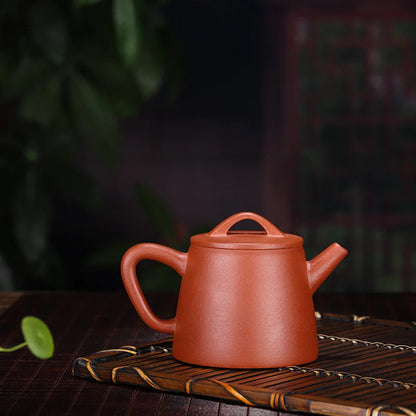 Handmade Zisha Teapot , Purple Clay Pot, Yixing Handmade Pot, Kung-Fu Teaware, Purple Clay Drinkware for Puer Green and Black