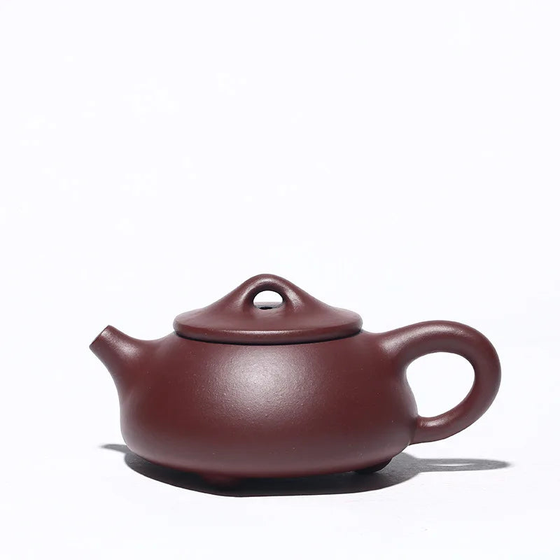 Handmade Zisha Teapot , Yixing Handmade Pot, Kung-Fu Teaware, Purple Clay Drinkware for Puer, Green, Black, Chinese Tea
