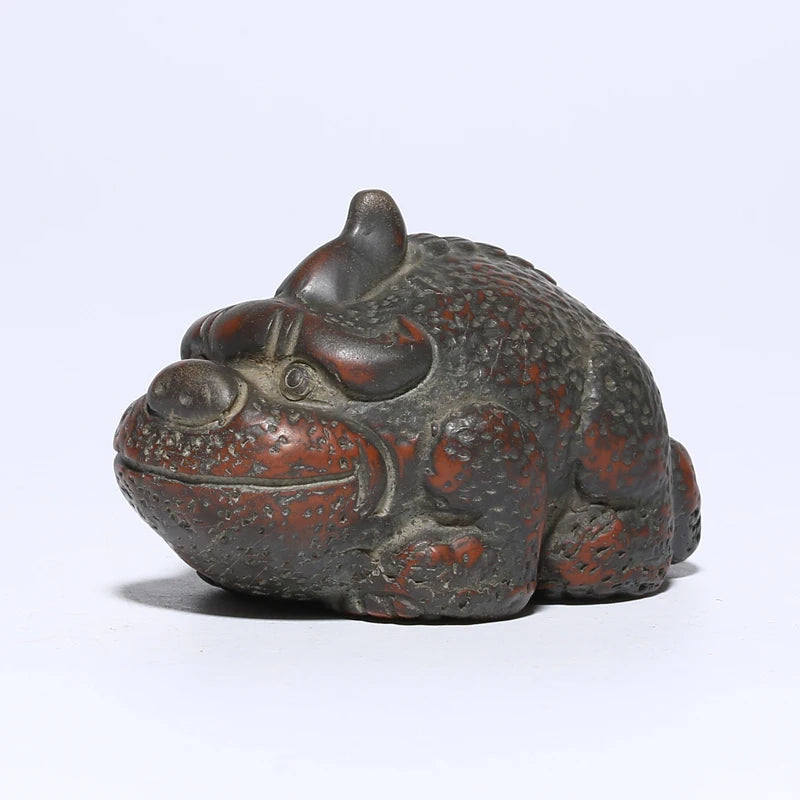 Handmade qinzhou nixing Clay Handmade Pixie Tea Pet Teaset Ceremony Tea Accessories Kung Fu Cha Tea