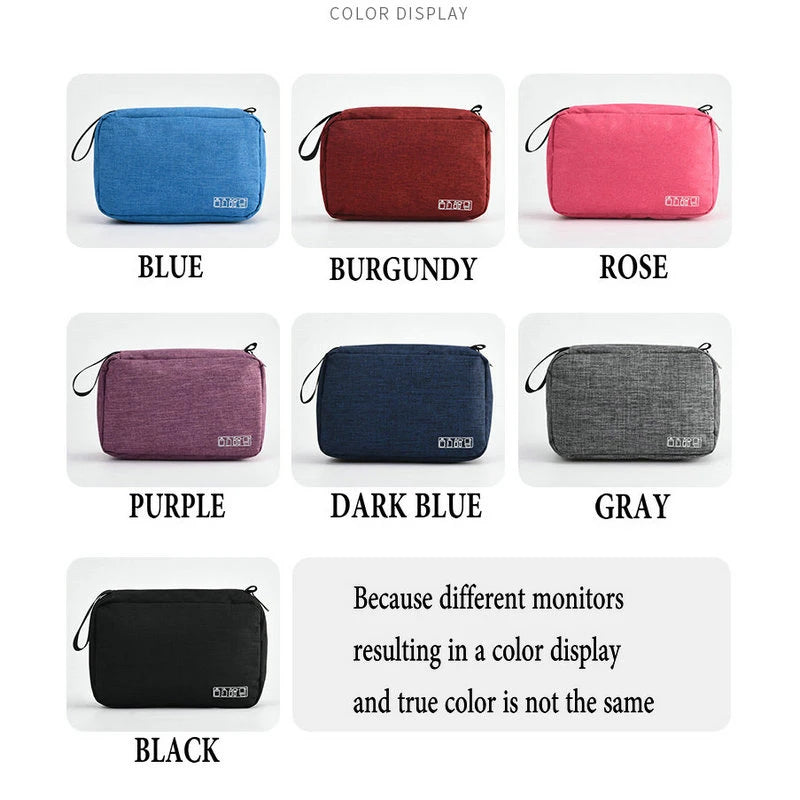 Hanging Travel Toiletry Bag for Men and Women Makeup Bag Cosmetic Beautician Folding Bag Bathroom and Shower Organizer toilettas