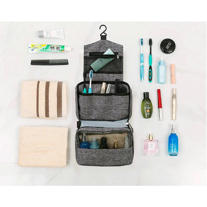 Hanging Travel Toiletry Bag for Men and Women Makeup Bag Cosmetic Beautician Folding Bag Bathroom and Shower Organizer toilettas